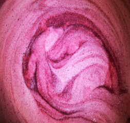 Abstract background. Sweet jam foam