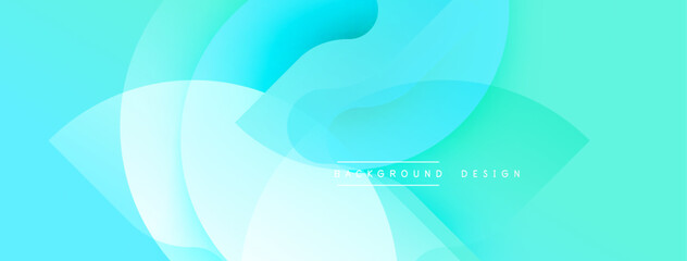 Abstract fluid shapes, turquoise hues, smooth gradients. Modern design element for backgrounds, digital art, presentations. Minimalist aesthetic.