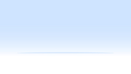 Blue studio room. Limbo light background. Abstract 3d backdrop for product presentation. Minimal wall scene simple modern