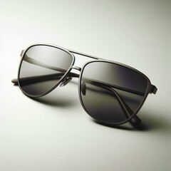 Sunglasses on White Background
