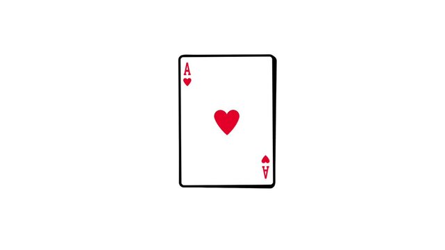 A neat fan spread of playing cards in red and black suits is set against a white background, highlighting card organization