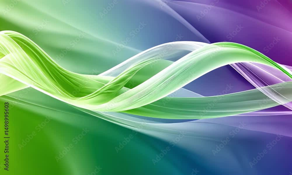 Poster abstract flowing waves background animation motion