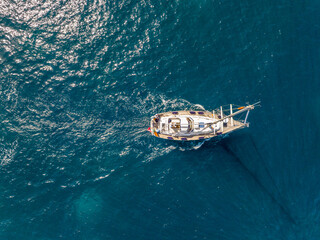 Faro del Puerto de Andratx en la Islas de Mallorca, Baleares