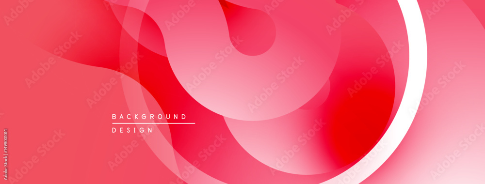 Poster abstract fluid shapes, pink hues, smooth gradients. minimalist design, modern aesthetic, clean compo