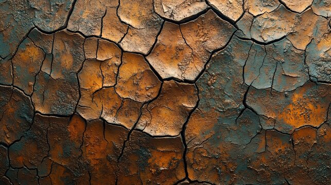 Indian elephant skin close-up with cracked texture, jungle background