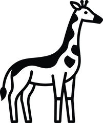 giraffe vector illustration