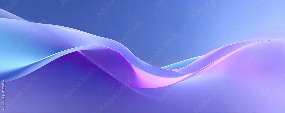 Poster soothing colors with positivity and focus through wellness concept. abstract wave pattern in vibrant