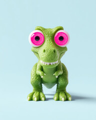 Minimalist toy concept showing a front-facing toy design, focusing on simplicity and fun with an imaginative, playful look