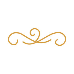 Elegant Gold Divider Ornament Ellement