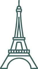 에펠탑, 아이콘, 심플, 관광, 파리, 에펠, 타워, 건축, 여행, 에우로파, 프랑스어, 건물, 기념물, 기념품, 벡터, 실루엣, 건설, 투어