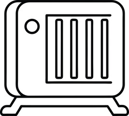 Black and white barcode isolated vector illustration for product business sale and retail information technology