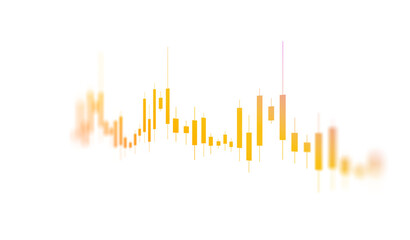 Transparent or png stock market investment trading graph growth.Trade business analytics graph and financial chart.	
