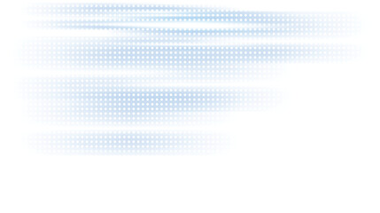 Abstract creative blue ray light and shade with white dot pattern background. Vector illustration.