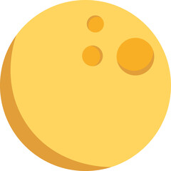 Space Moon Illustration