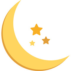 Space Moon Illustration