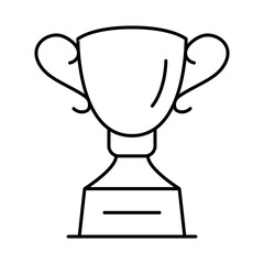 Award Line Icon. Fitness, Health, Healthy Lifestyle, Wellbeing, Exercise, Health Care, Sport, Workout Editable Stroke Vector Illustration