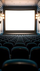 Fototapeta premium empty cinema hall