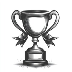 Classic trophy illustration