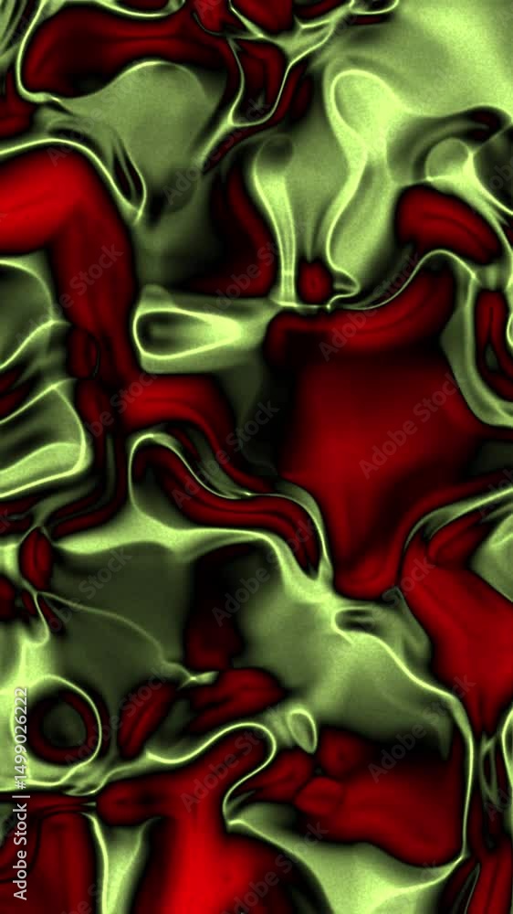 Aufkleber vertical abstract fluid forms flowing background texture animation