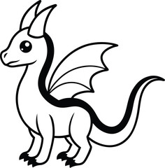 kangaroo with baby line art 