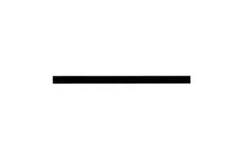 Obraz premium Simple horizontal line isolated on transparent background for design use