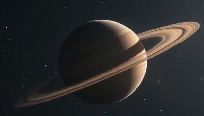 Exploring saturn's rings and moons outer space visual imagery cosmic environment astronomical viewpoint