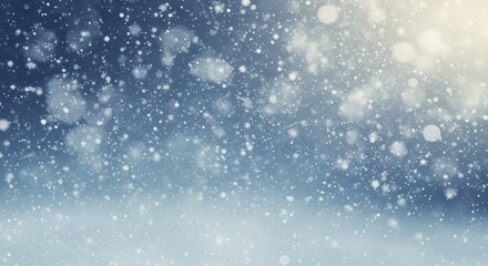 Obraz premium Falling Snow Background