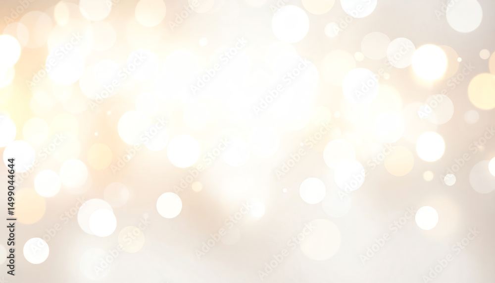 Poster soft, blurred background with light spots creating a dreamy and ethereal atmosphere, perfect for var