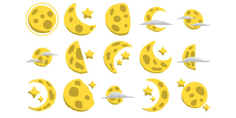 Space Moon Illustration