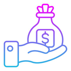 Obraz premium Commission Icon