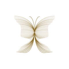 BUTTER FLY LINE DESIGN