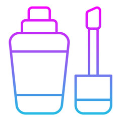 Fototapeta premium Lip gloss Icon