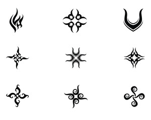 Wing Bird Logo Template vector