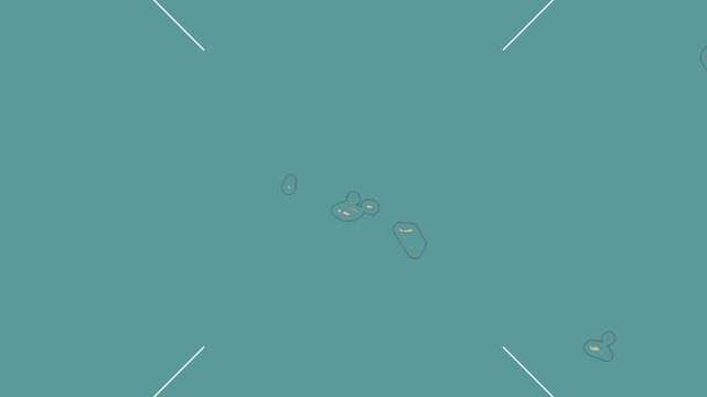 Ilha Branca Island in the North Atlantic Ocean. Zoom