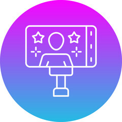 Obraz premium Vlog Icon