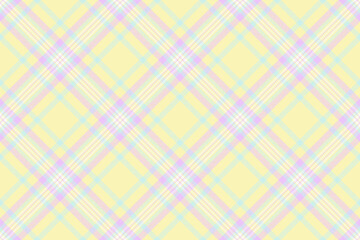Sparse fabric textile pattern, 1950s seamless vector background. Eps texture tartan check plaid in light and white colors.