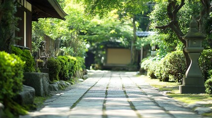 path in the garden