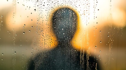 A powerful image that conveys the emotional journey of living and working in today’s world.