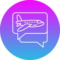 Travel chat Icon