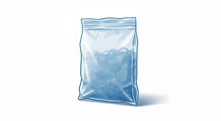 Plastic Bag with Contents