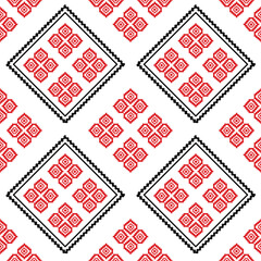 The geometric ethnic pattern of traditional style. Navajo, America Indian patterns. Design for background, wallpaper, clothing, wrapping, Batik, fabric, and prints. Vector illustration.