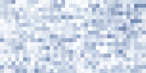 Abstract luxury light blue background of cubes or boxes, Random scaled gray cube boxes block pattern. Minimalistic idea of modern design with abstract geometric background.