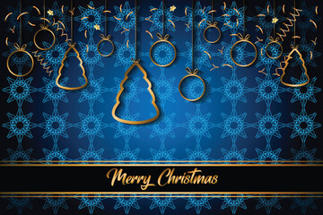 2026 Merry Christmas background for your seasonal invitations, festival posters, greetings cards.