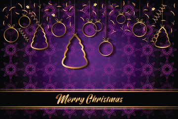 2026 Merry Christmas background for your seasonal invitations, festival posters, greetings cards.