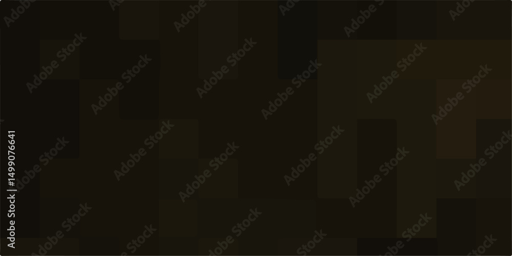 Aufkleber abstract luxury brown background of cubes or boxes, random scaled brown cube boxes block pattern. mi