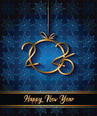 2026 Happy New Year background for your seasonal invitations, festive posters, greetings cards.
