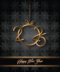 2026 Happy New Year background for your seasonal invitations, festive posters, greetings cards.