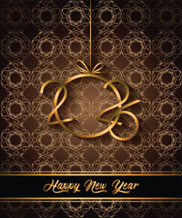 2026 Happy New Year background for your seasonal invitations, festive posters, greetings cards.