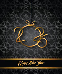2026 Happy New Year background for your seasonal invitations, festive posters, greetings cards.