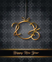 2026 Happy New Year background for your seasonal invitations, festive posters, greetings cards.